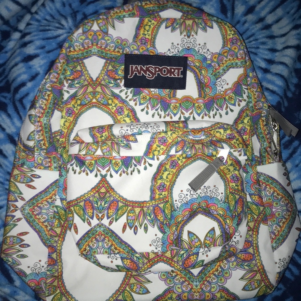 Jansport Superbreak Backpack: boho Never used